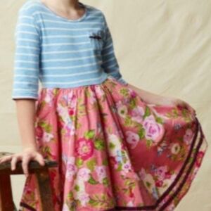 Matilda Jane Blue and Pink Floral Dress